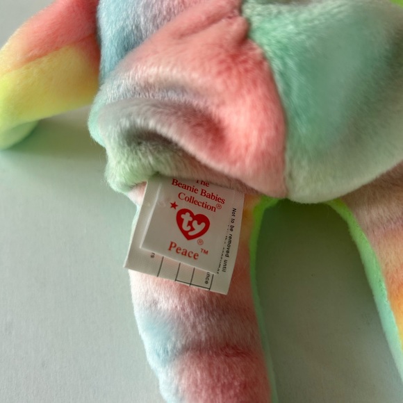1996 RETIRED PEACE BEANIE BABY - Picture 3 of 7